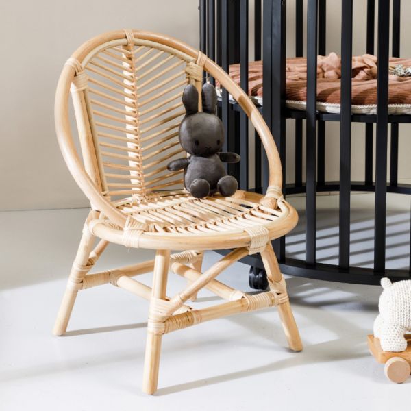 Europe Baby Julia Kinderstoel Rotan Naturel