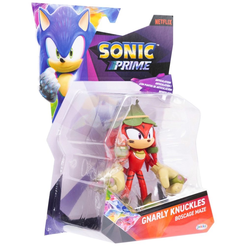 Sonic Prime 13 cm Figur - Gnarly Knuckles