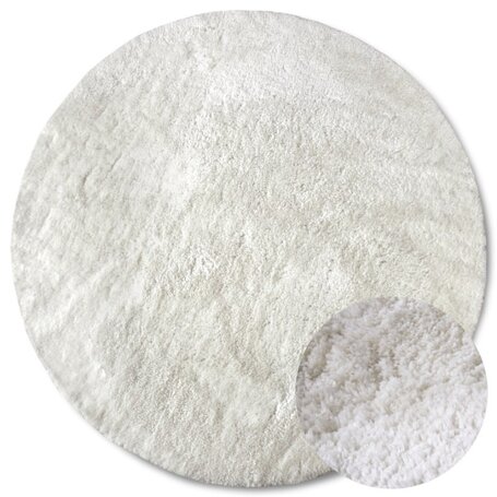 Vloerkleed Olaf - Rond - Ivory Wit