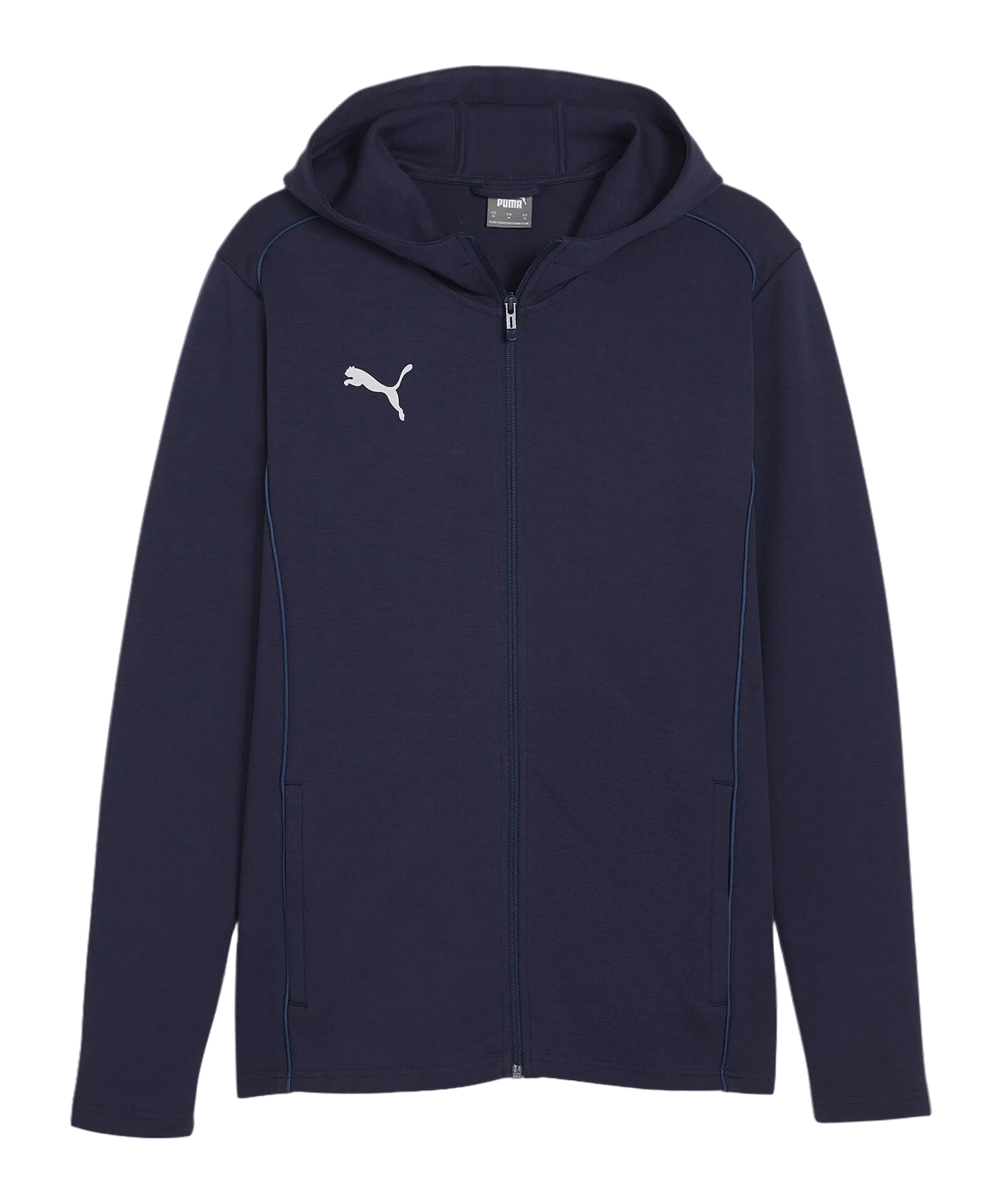 PUMA teamFINAL Casuals Kapuzenjacke Blau F06