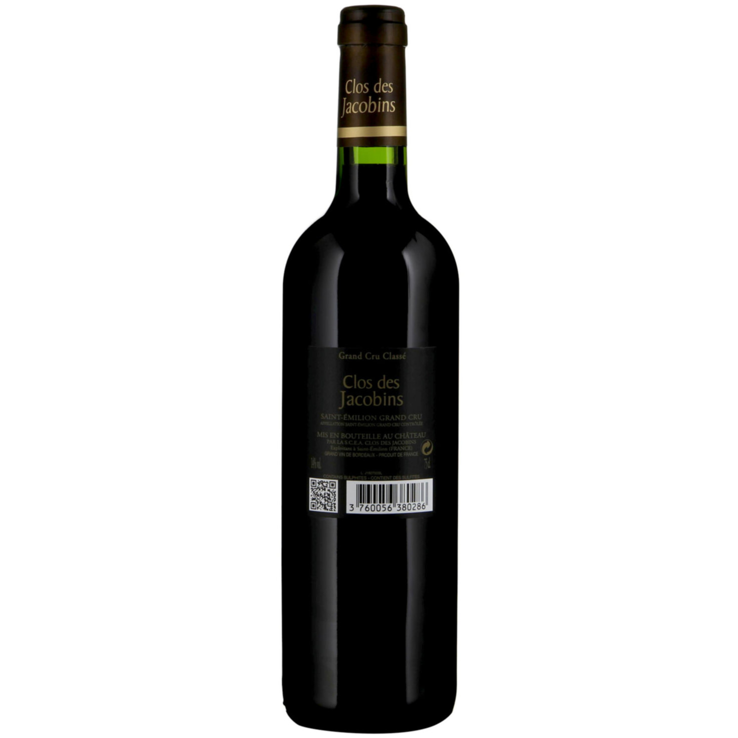 Clos des Jacobins Saint-Emilion AOC -75cl