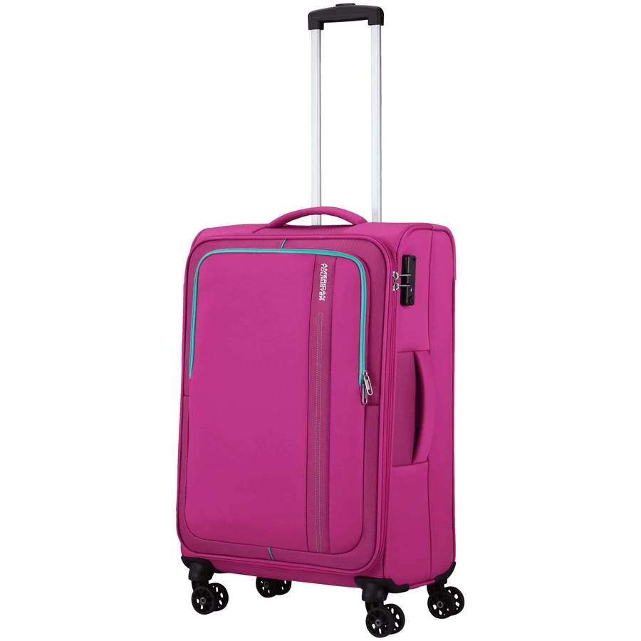 American Tourister Sea Seeker - 4-Rollen-Trolley M 68 cm deep fuchsia