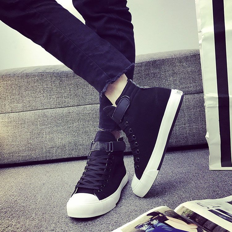 Solejoy - Canvas High-Top Sneakers