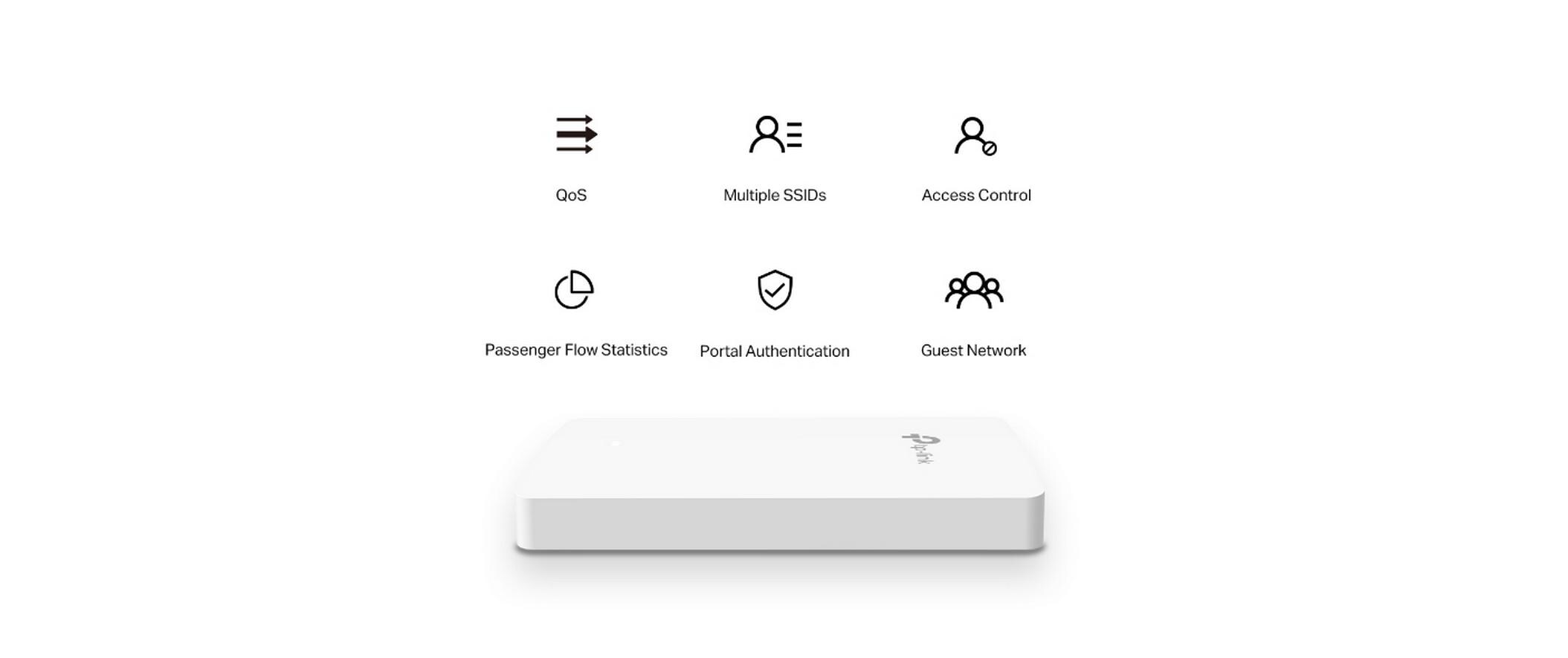 Access Point EAP235-WallOmada AC1200 MU-MIMO-Gigabit-WLAN-Accesspoint für die Wandmontage