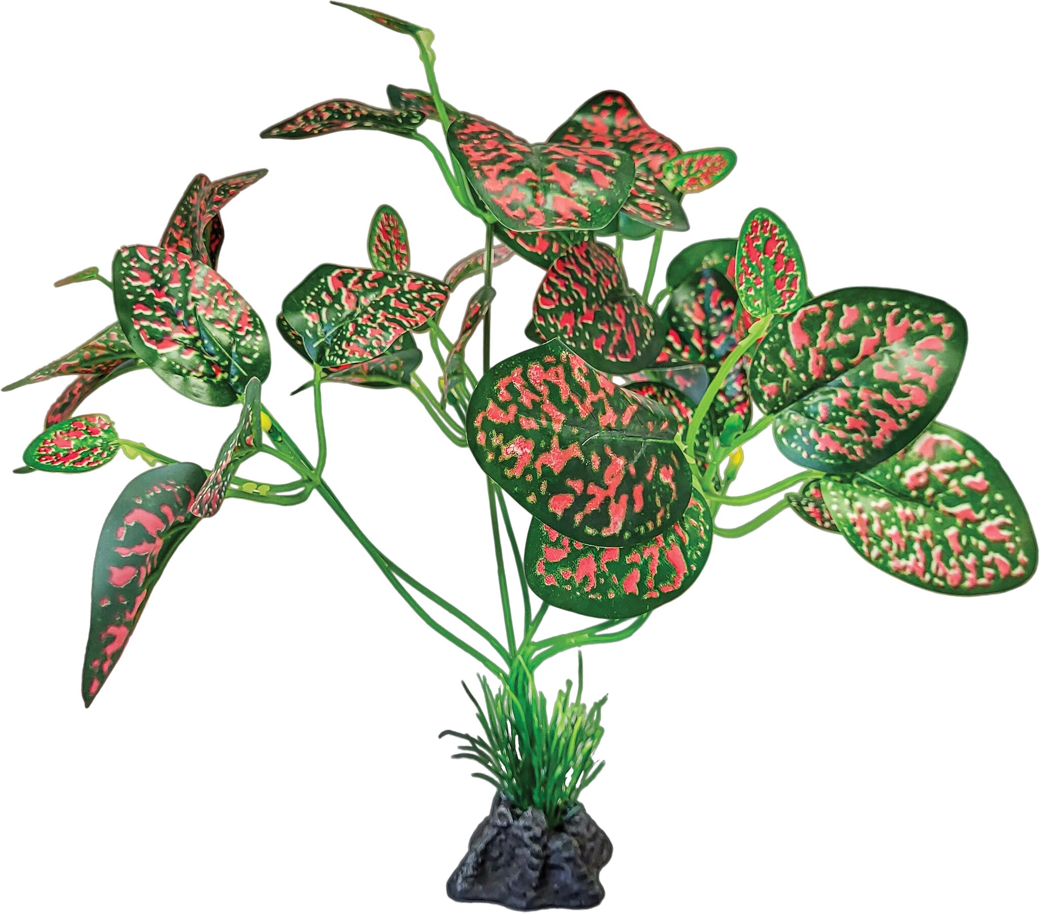Repto Terrarium Kunstplant Rood Groen