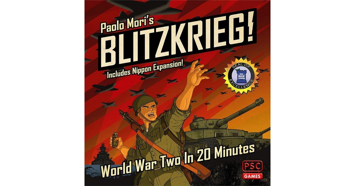European Player NetworkBlitzkrieg! Bordspel  (Engels, 1 - 2 spelers, 20 - 45 minuten, Vanaf 14 jaar)