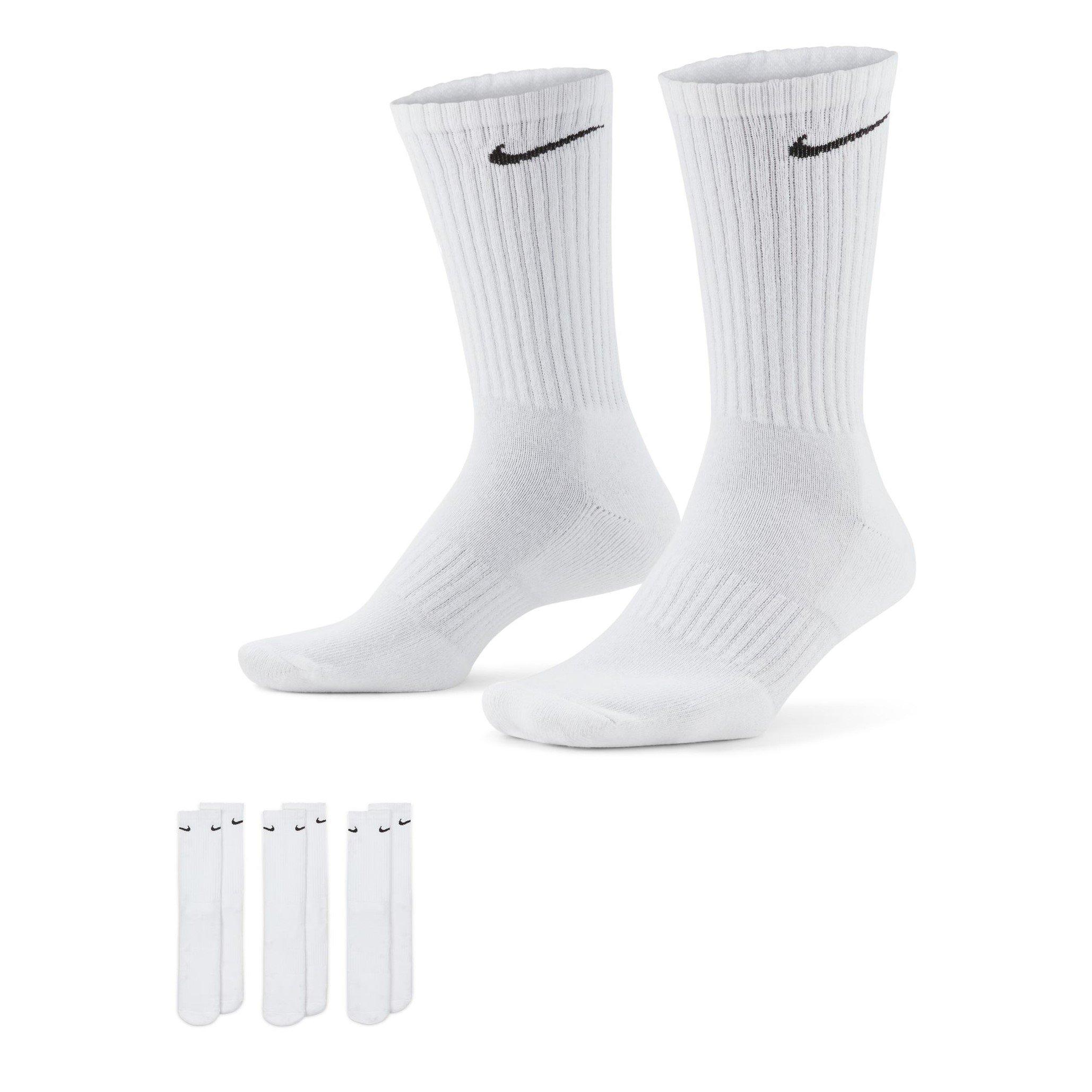 Nike Everyday 3 Pack Cotton Cushioned Crew Socks