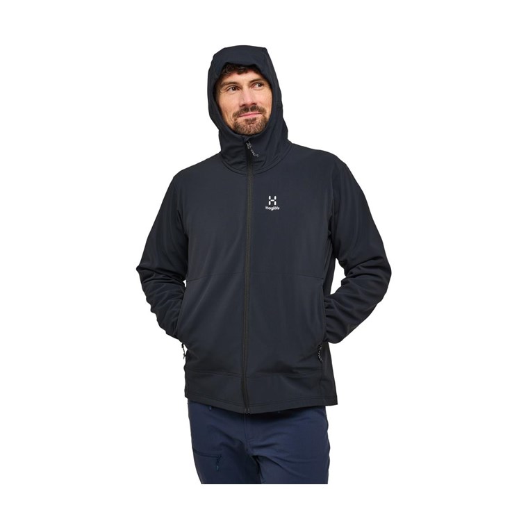 Haglöfs Chilly Softshell Hood Men True Black