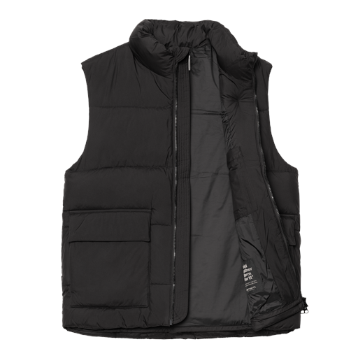 Carhartt WIP Springfield Vest, Black/Misty Grey, M