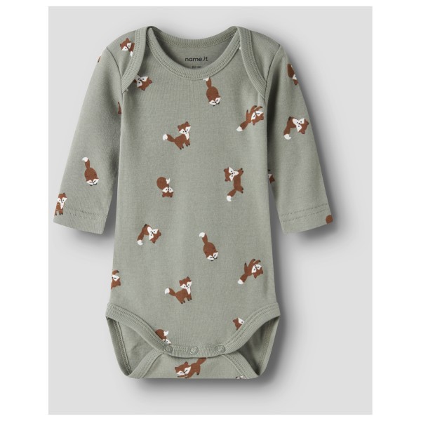 Name it - Kid's Body L/S Fox 3-Pack - Sous-vêtement
