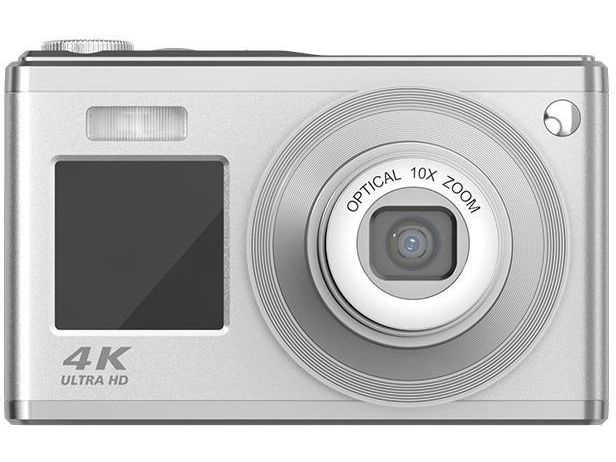Agfa Fotokamera Realishot DC9200 Grau Leistungsstarke und vielseitige Kompaktkamera mit 10-fachem optischem Zoom