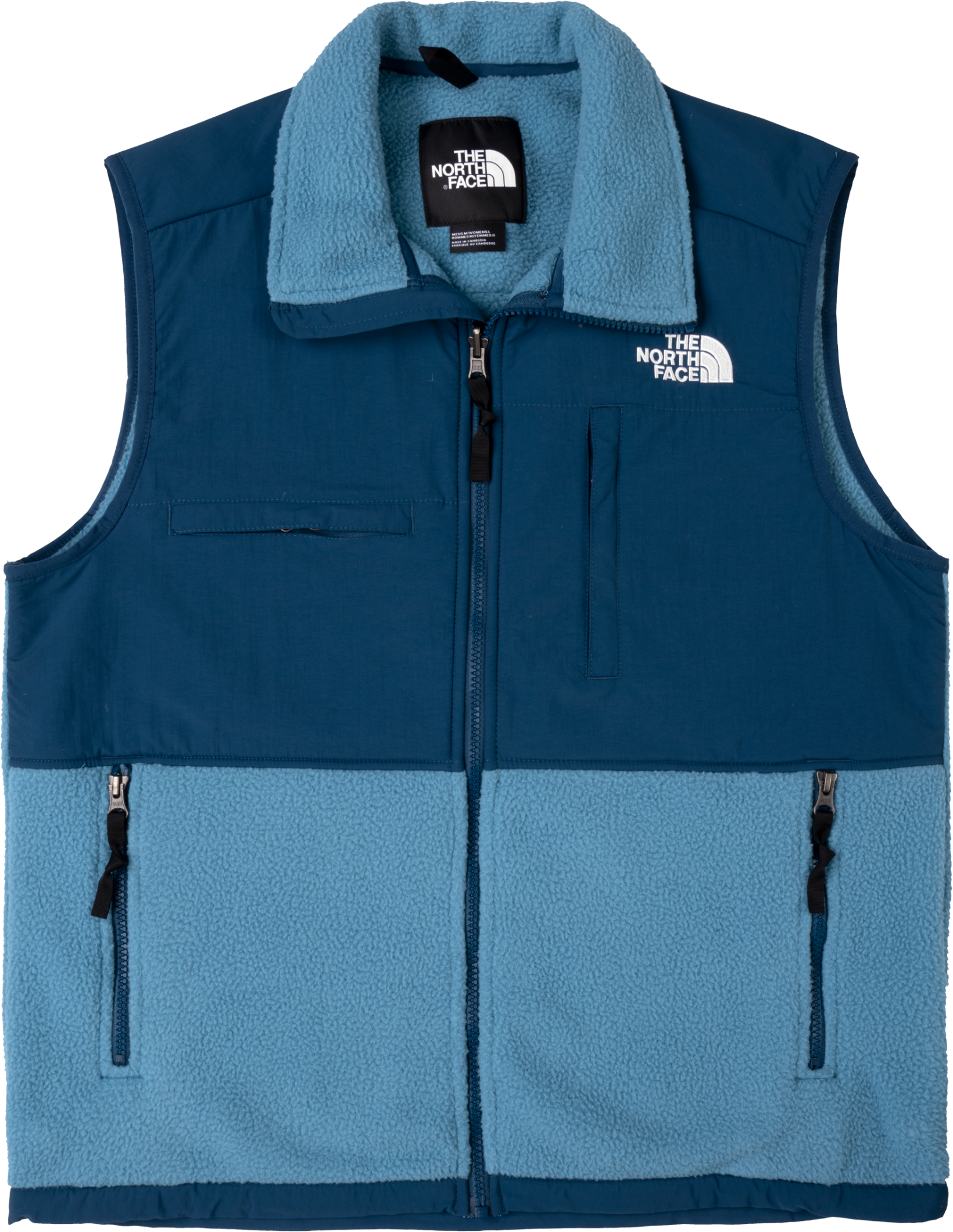 The North Face Weste Blau