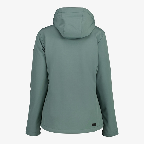 Kjelvik dames softshell jas groen