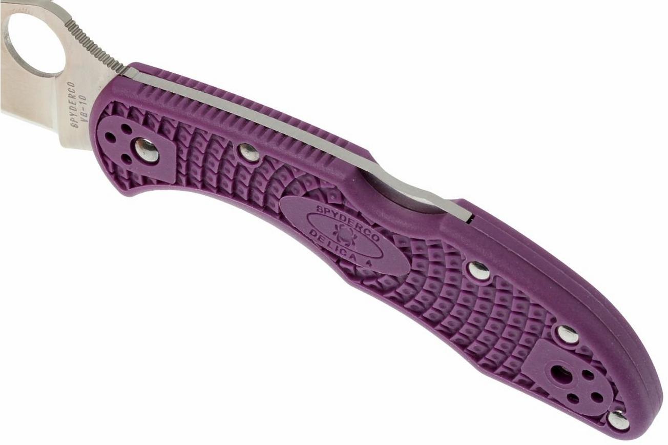 Spyderco Delica 4 Purple C11FPPR zakmes