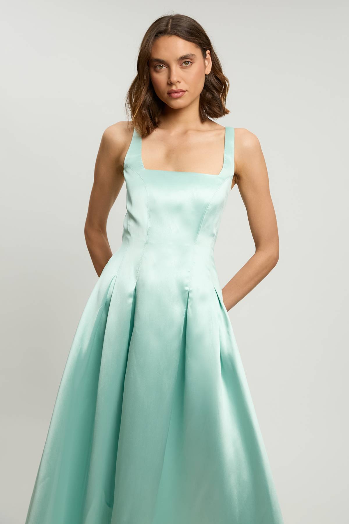 KarenMillen Robe midi en sergé pour bal