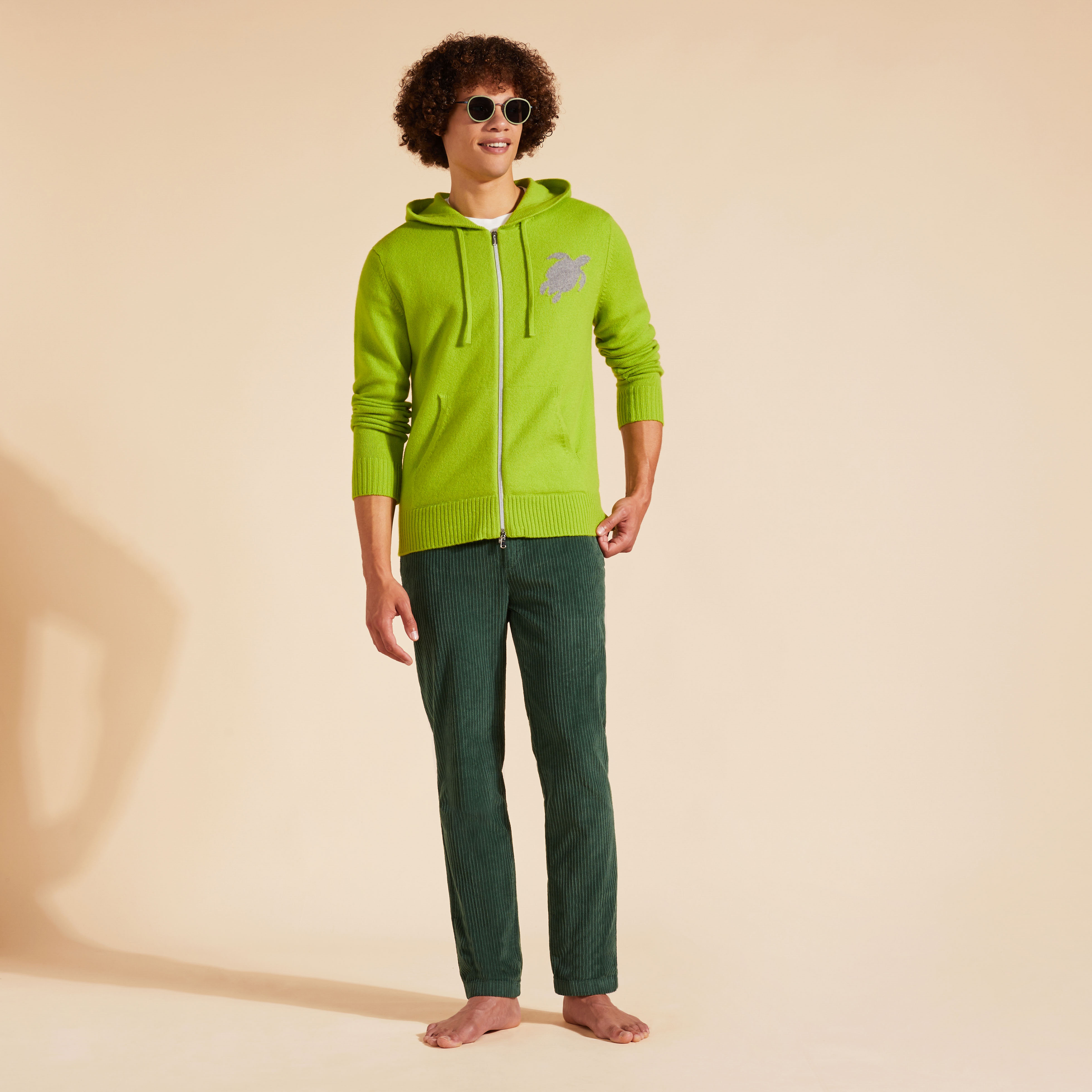 Jogging Vintage en Velours Côtelé Homme