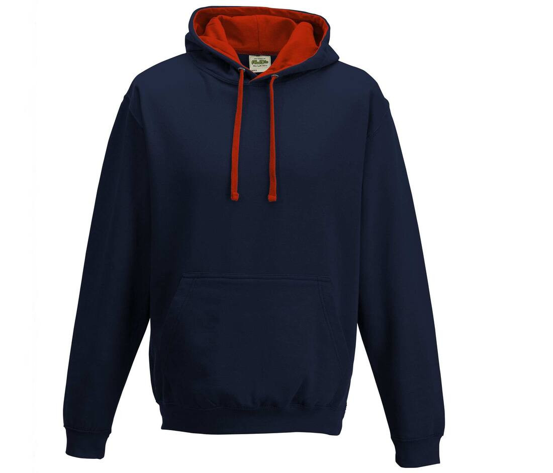 AWDIS JH003 - Sweat Capuche Contrastée