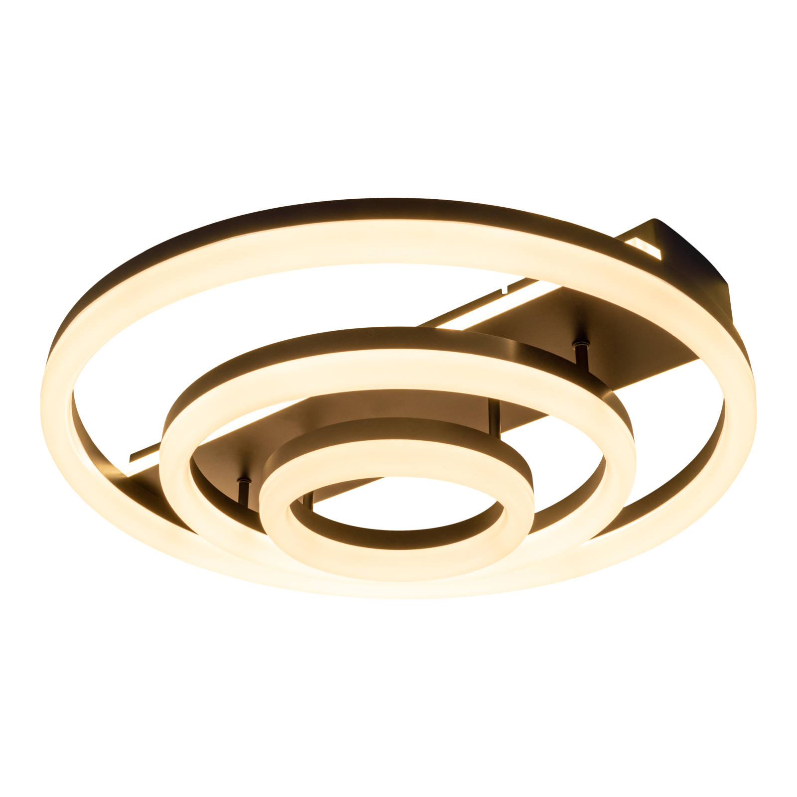 LED-Deckenleuchte CIRCULO - schwarz - dimmbar