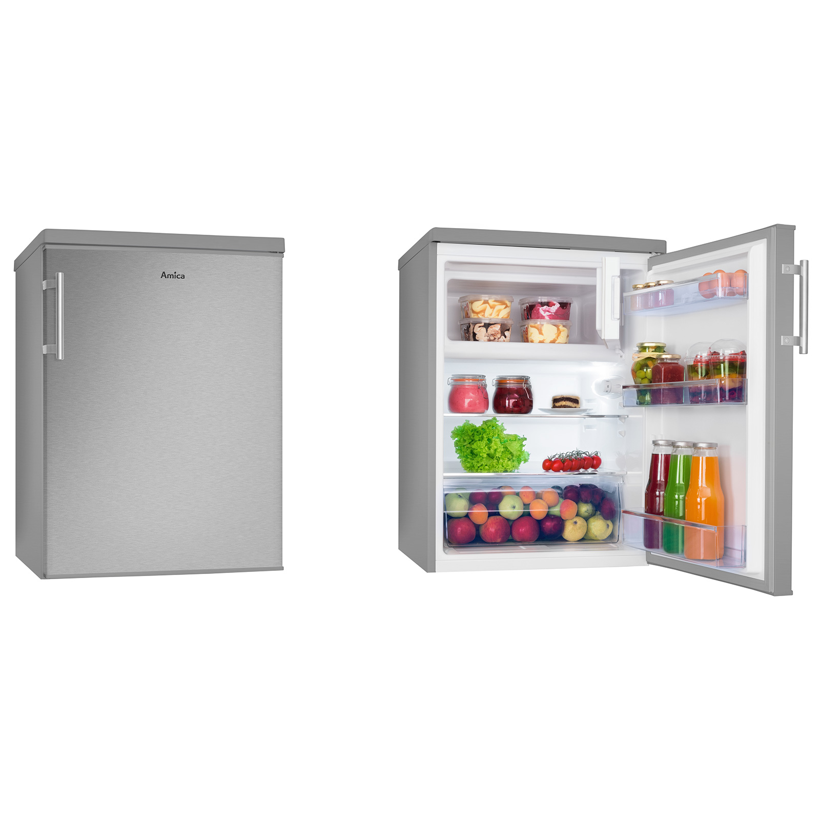 AMICA Kühlschrank mit Gefrierfach KS 361 115 E - D