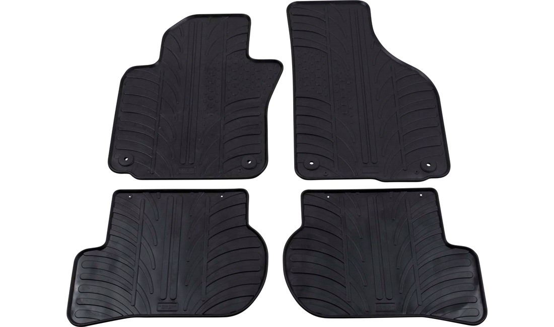 Gummibundmåtter Skoda Octavia II 04-12