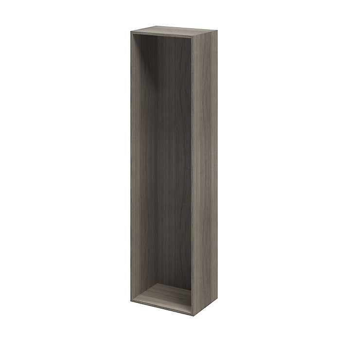 Caisson effet chêne grisé GoodHome Atomia H. 187,5 x L. 50 x P. 35 cm