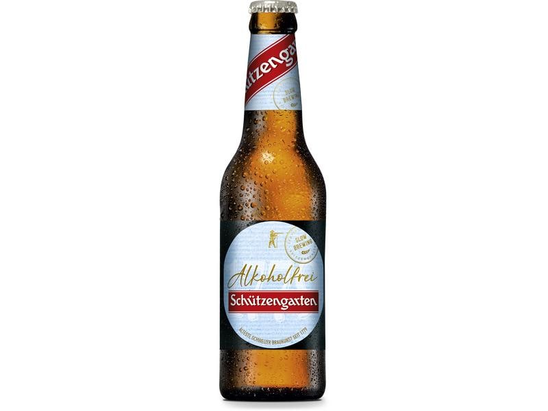 Schützengarten Bier alkoholfrei 6 x 0.33 l Schweizer Lagerbier ohne Alkohol