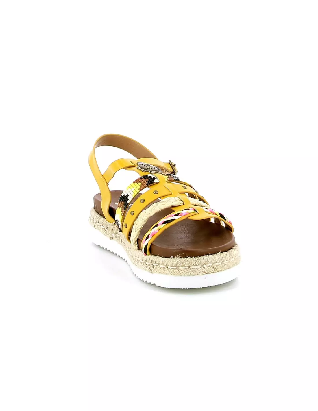 ELUE PAR NOUS PRINCE - Sandales & nu-pieds Jaune