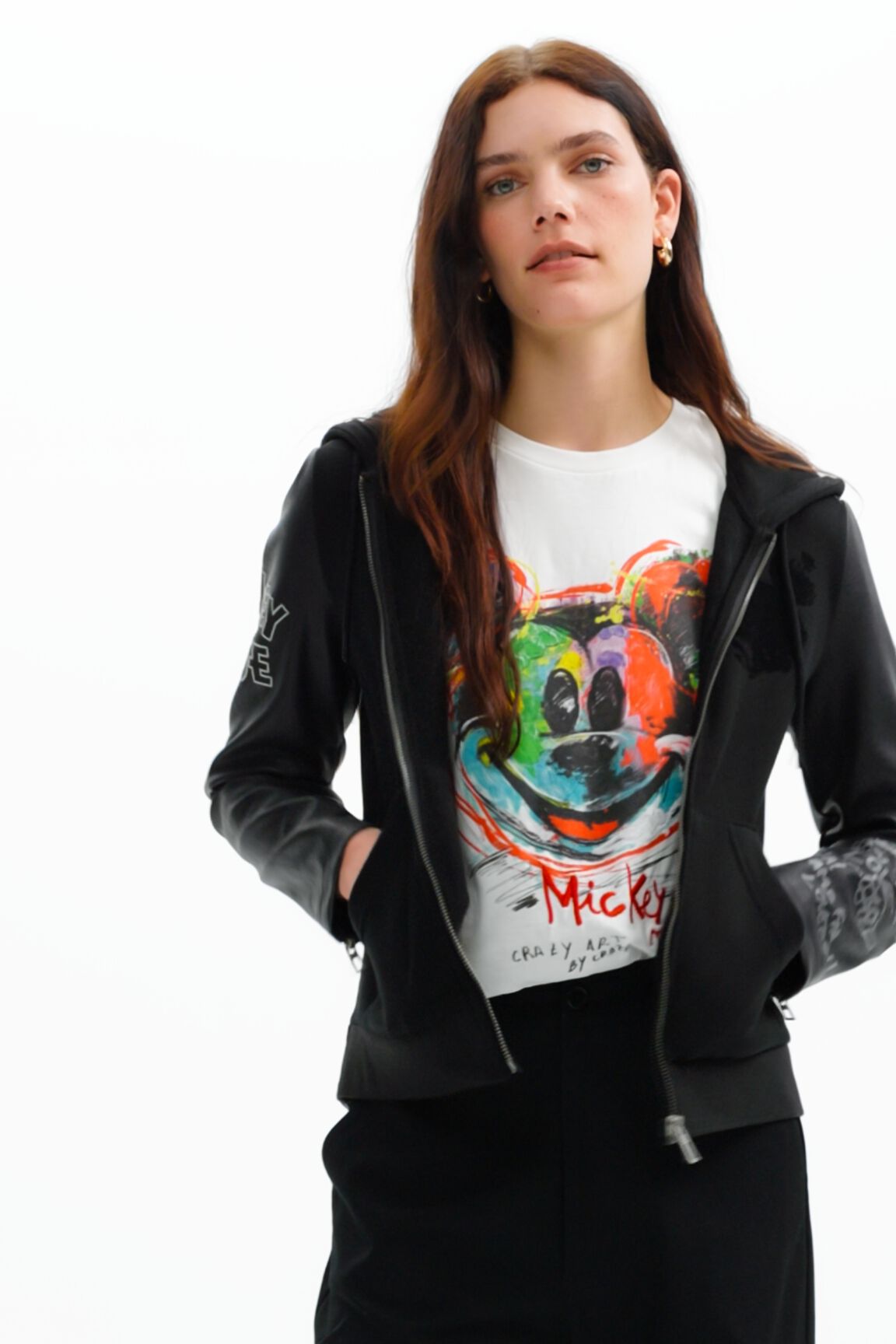Jaqueta combinada do Mickey Mouse