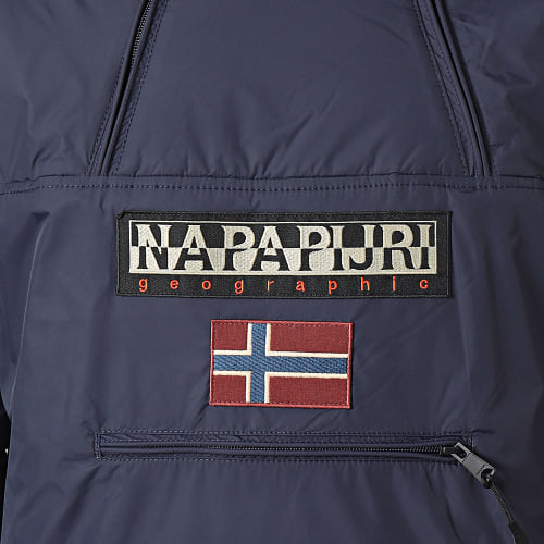 Veste Outdoor Capuche A4GS5 Bleu Marine