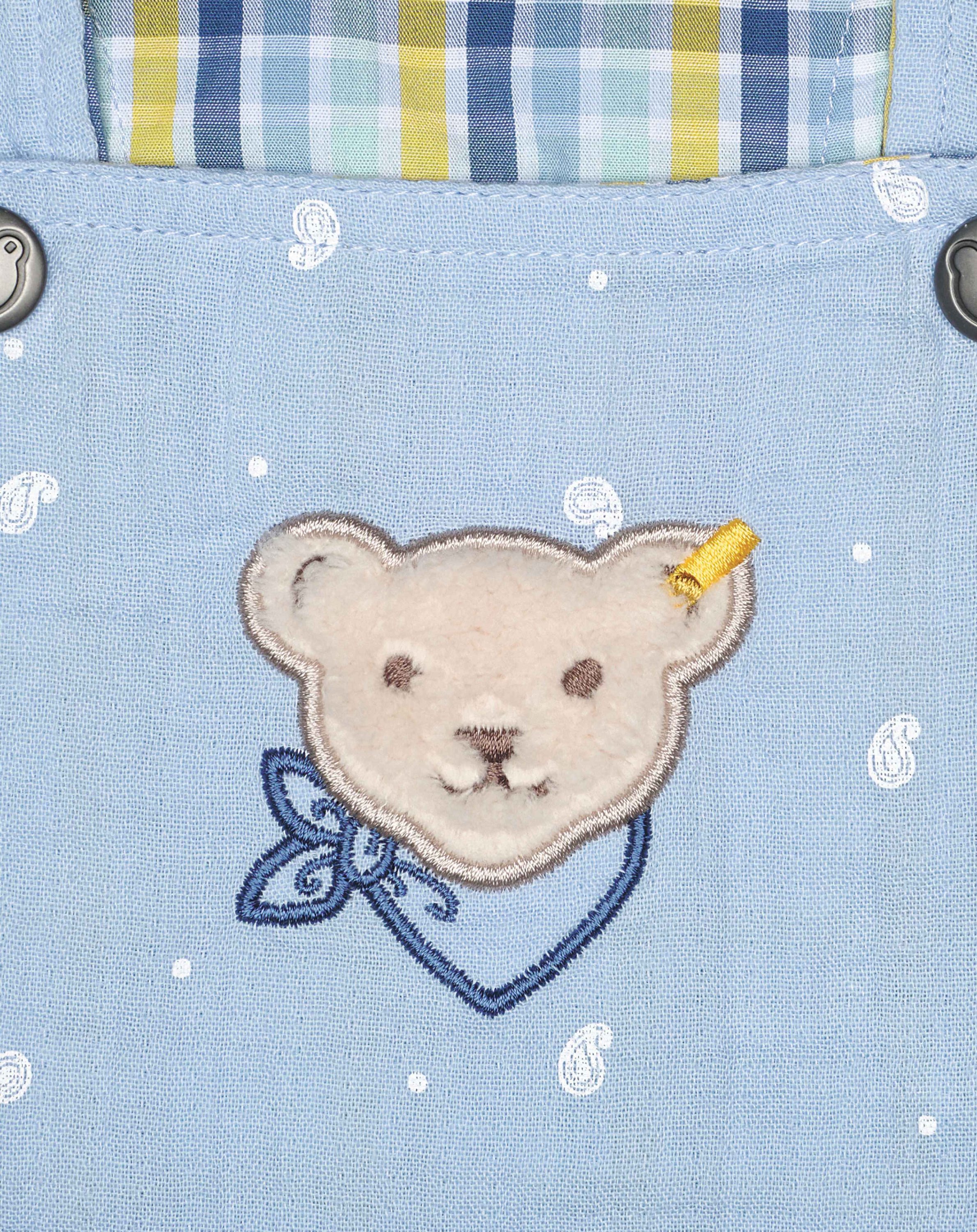 Latzhose MANS in chambray blue