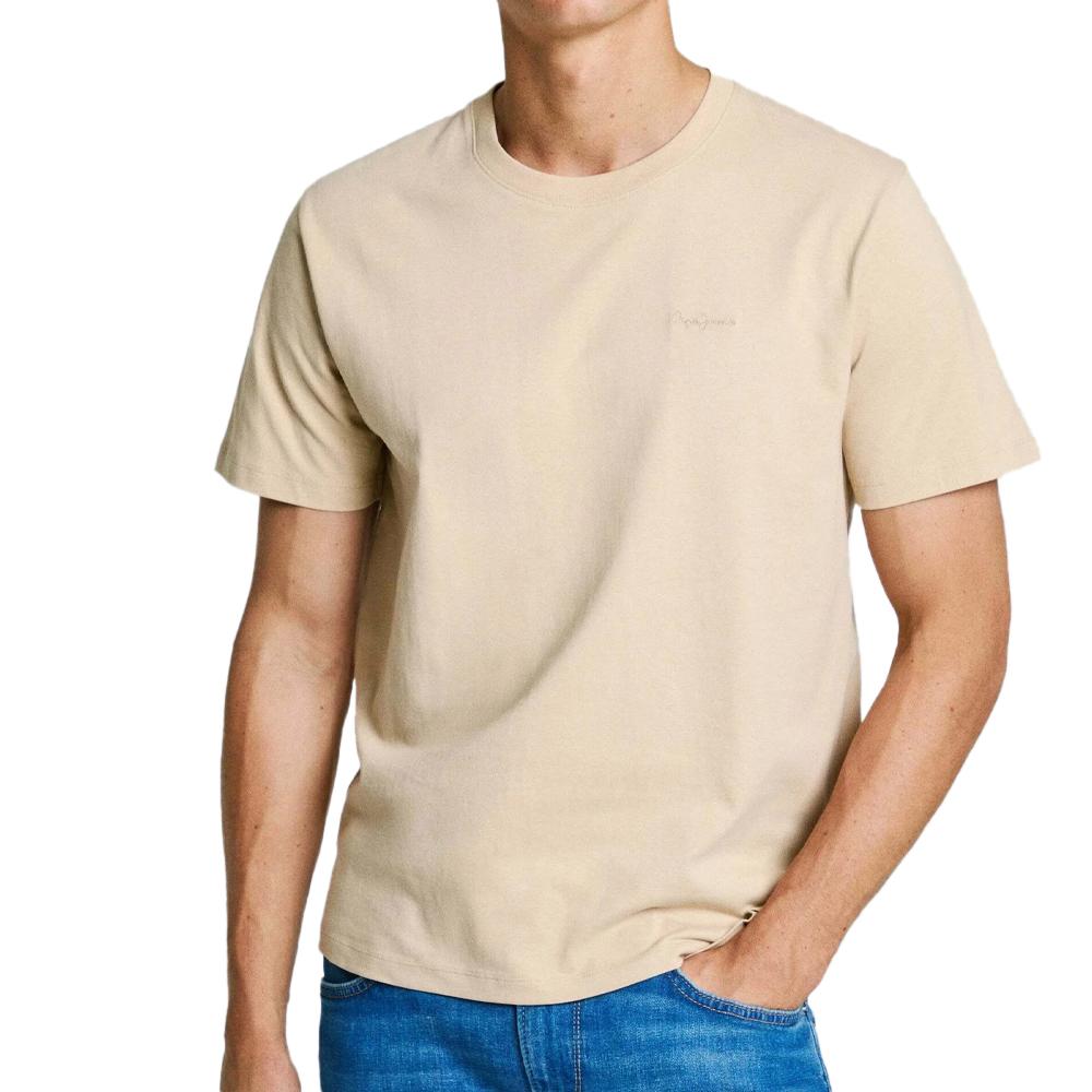 Pepe jeans T-shirt Beige Homme Pepe jeans Connor