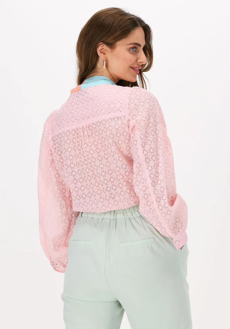 HUNKON roze hunkon blouse stella shirt