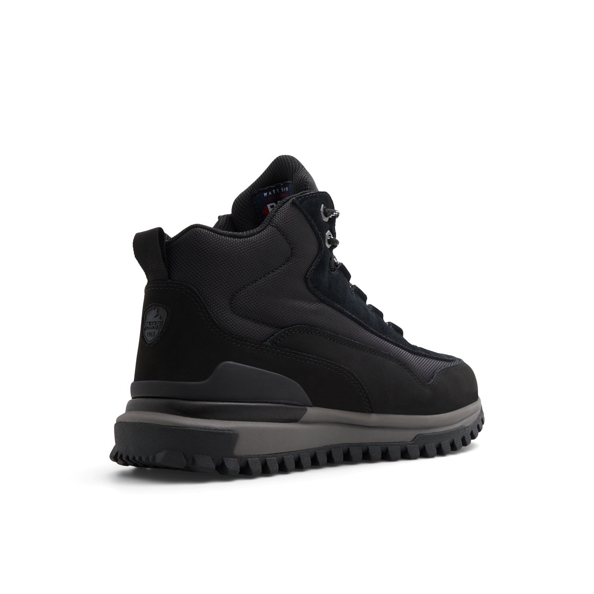 PAJAR-Fireburst-m-Bottes d'hiver - Talon plat - Noir