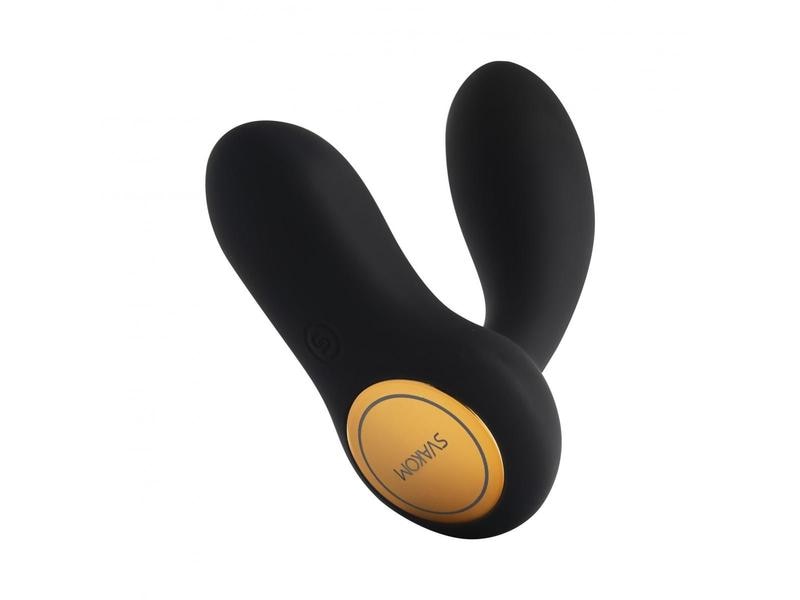Svakom Prostate Massager Vick Neo Schwarz Hochwertiges Männer-Sextoy aus der «Connexion Series»