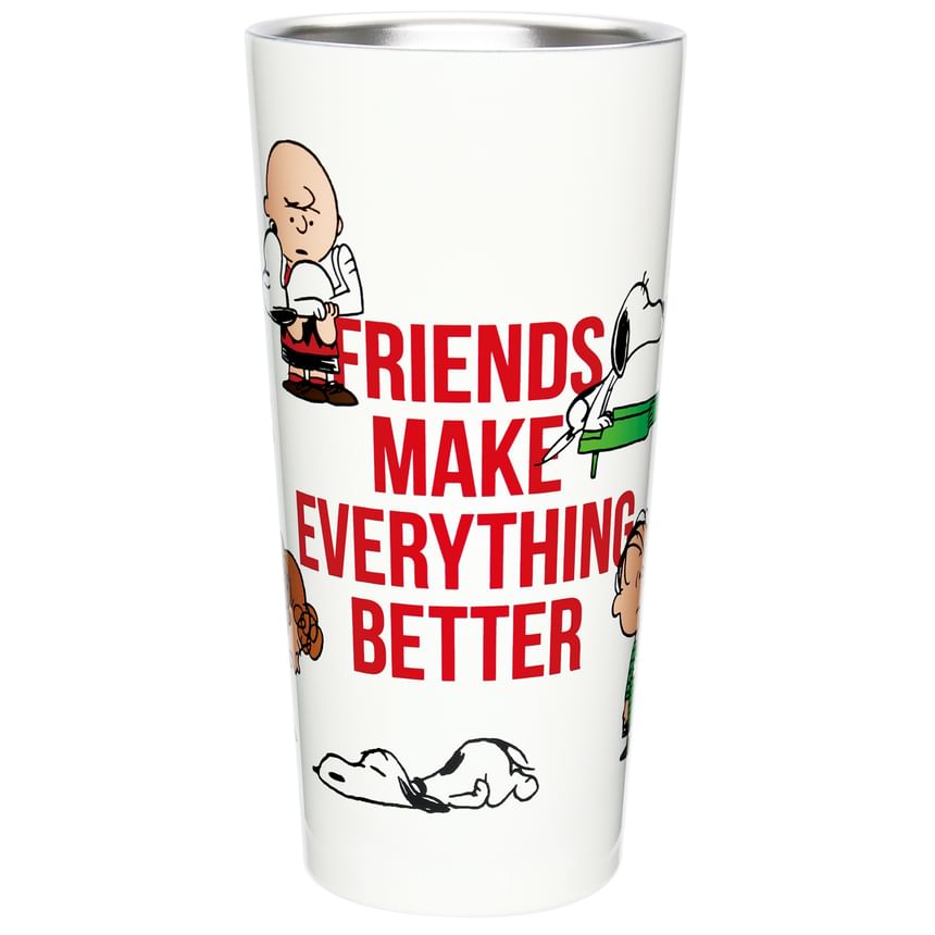 K.ONISHI - SNOOPY RVS Tumbler 490ml (FRIENDS)