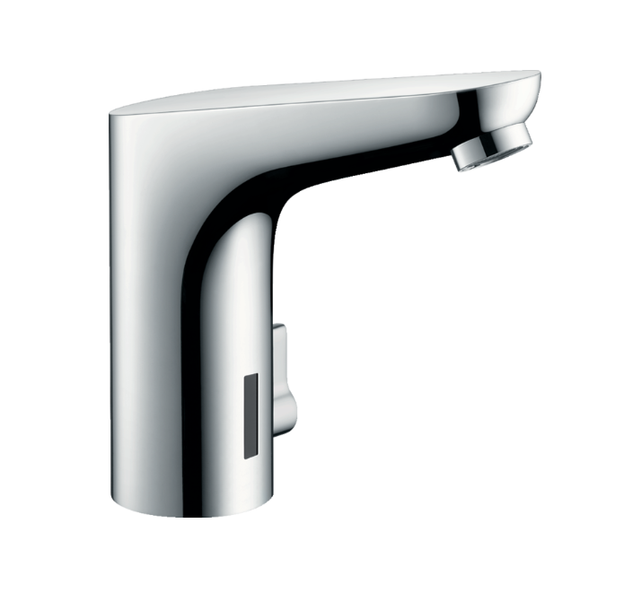 Hansgrohe Focus E2 1-gats wastafelkraan met temperatuurregeling chroom