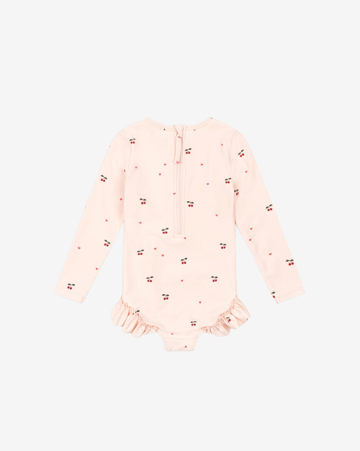 Badedrakt med Armer og Volanger – UV 50+ | Merle LS Swimsuit