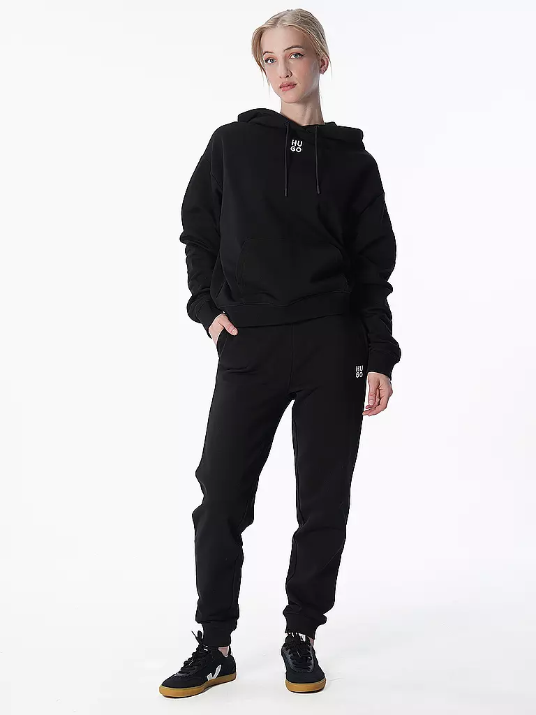 HUGO Jogginghose NELFINIA schwarz