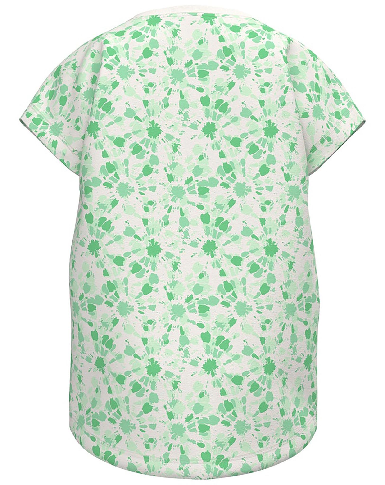 T-Shirt NKFVIGGA - SPLASH in white alyssum