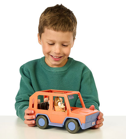 Bluey Spielset - Familien-Allrad-Urlaubsauto m. Figur