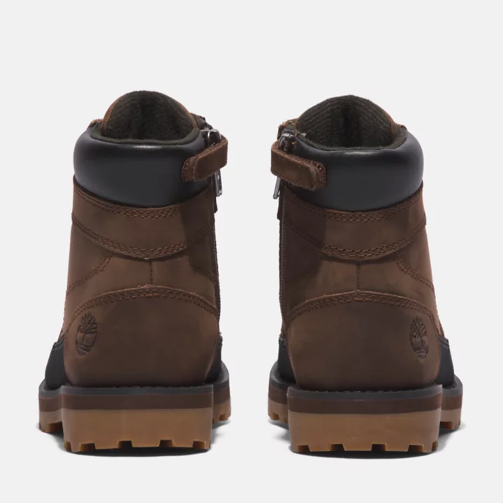 6-inch Boot Courma Kid pour junior en marron foncé