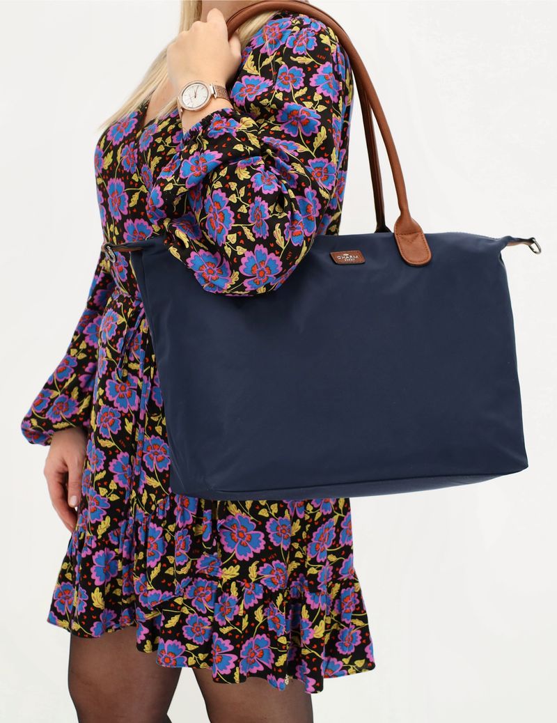 Charm Schoudertas Blauw Dames