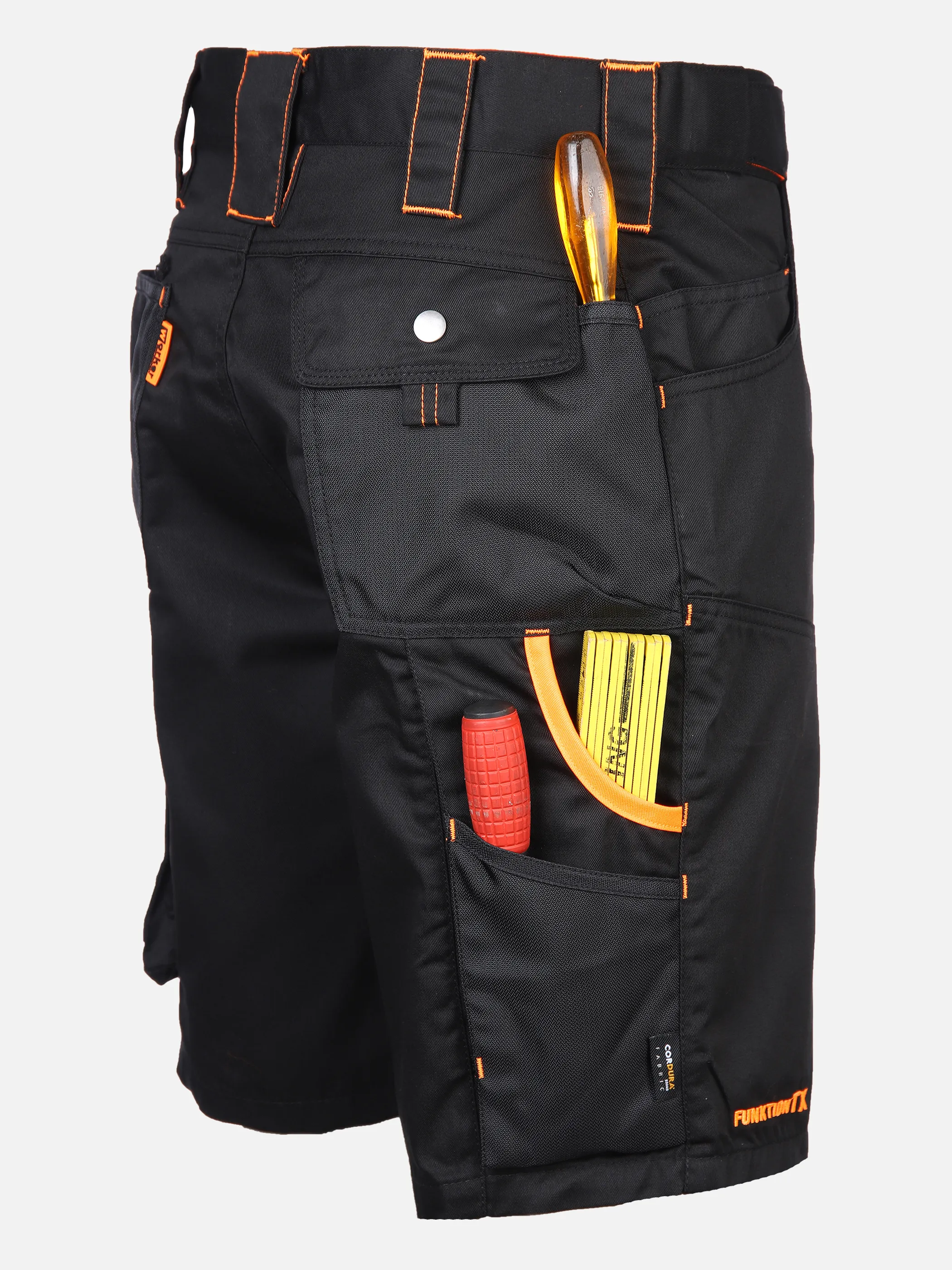 Herren Arbeitsshorts mit Neondetails