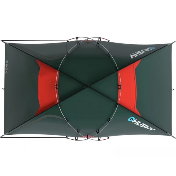 Tente bivouac HUSKY FELEN 3-4 GREEN