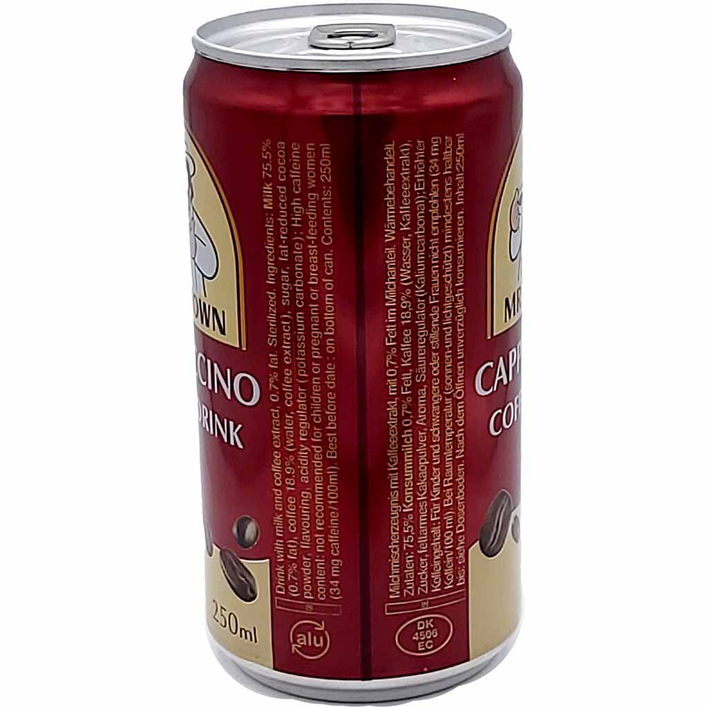 24x Mr.Brown Coffee Drink Cappuccino Dose á 250ml=6L MHD:9.10.25