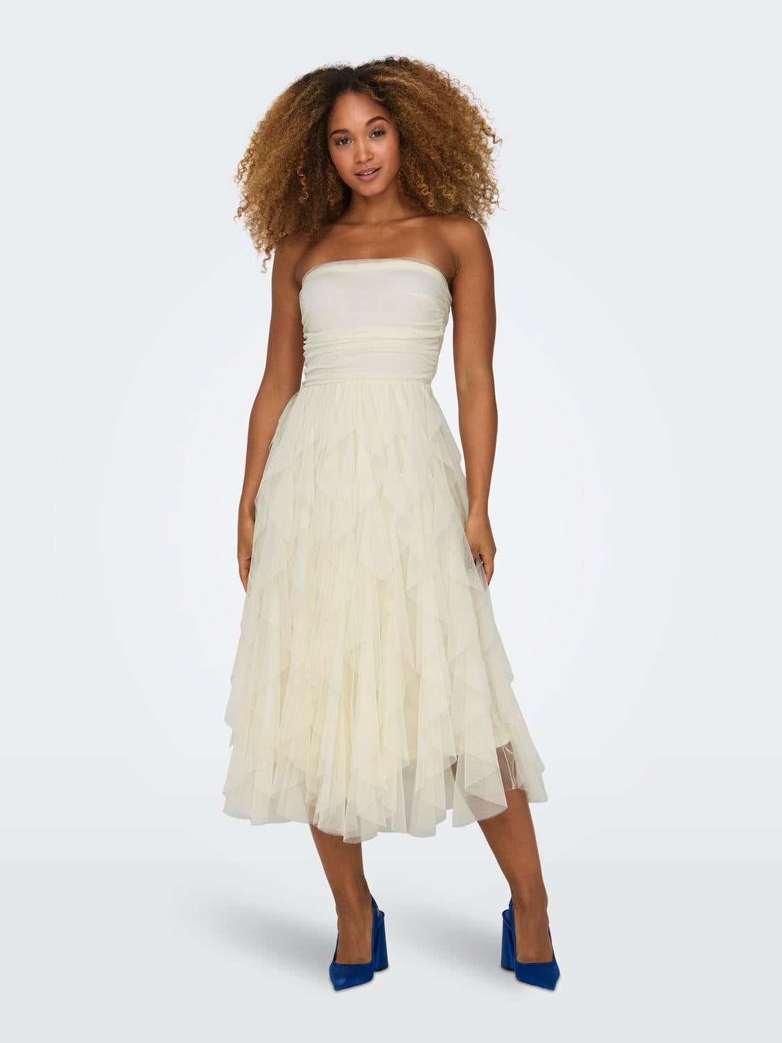 ONLSKY Langes Kleid Cloud Dancer