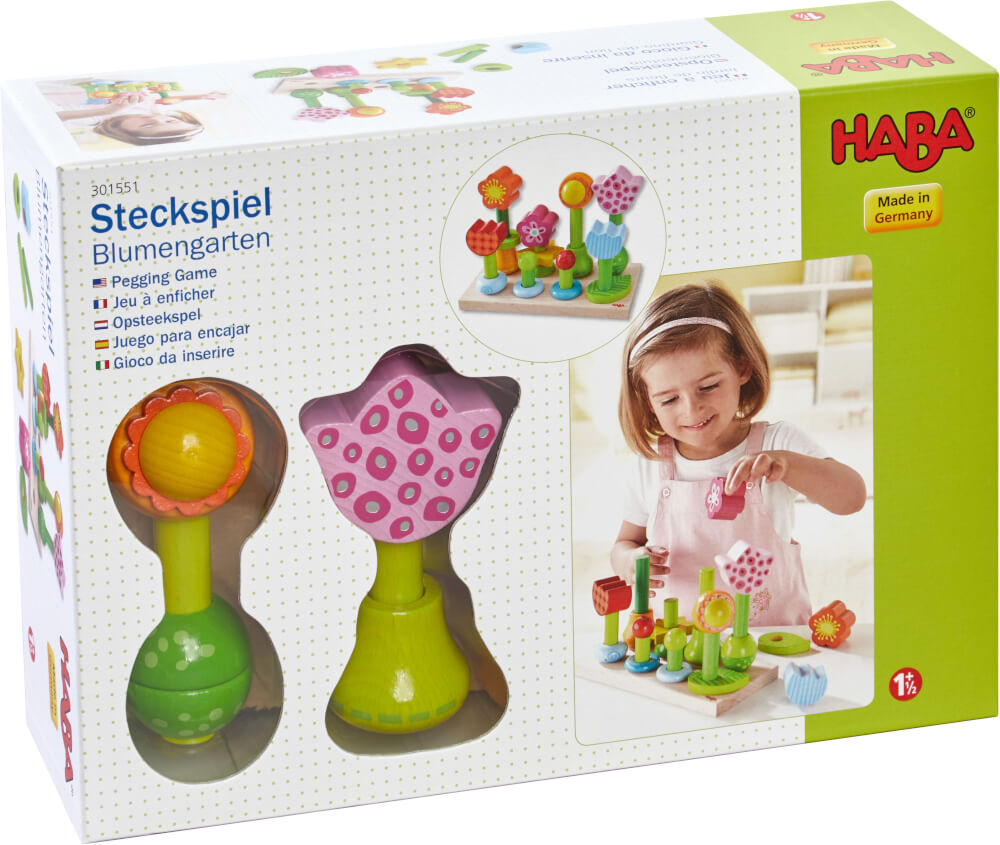 HABA Steckspiel Blumengarten