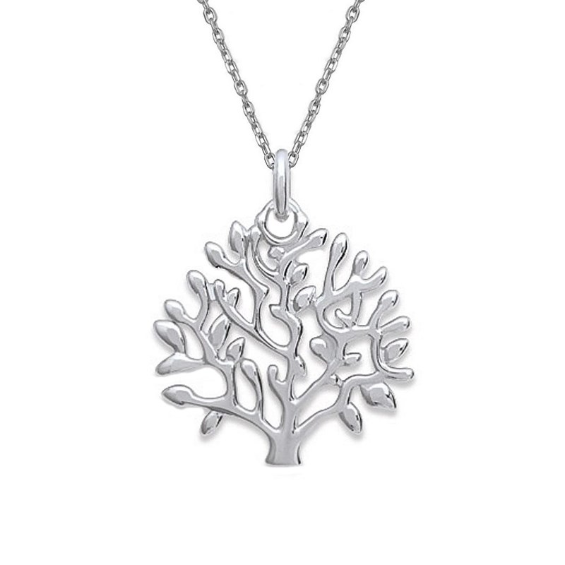 Collier arbre de vie Argent 925 Rhodié