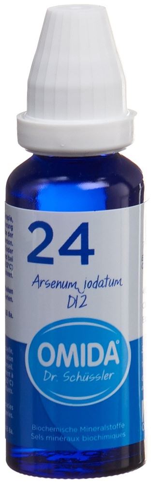 Omida Nr24 Arsenum jodatum Dil 12 D Fl 30 ml