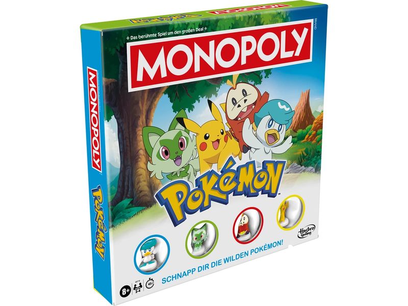 Hasbro Familienspiel Monopoly Pokémon Pokemon Variante des Spieleklassikers